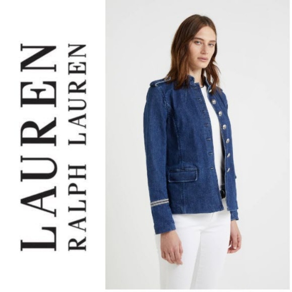 New Lauren Ralph Lauren Denim Jacket - Picture 2 of 6